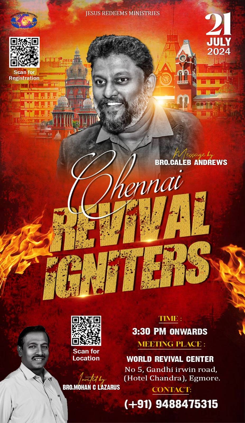 Igniter Chennai Jesus Redeems Youth